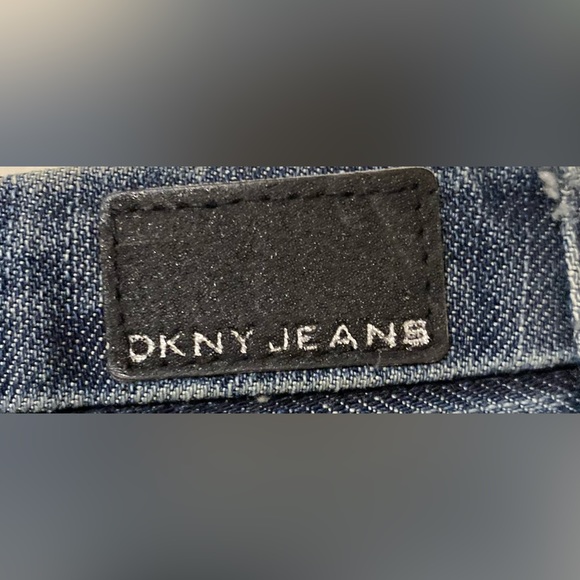 HPπ₯DKNY- SOHO Y2K Bootcut LowRise Jeans EUC - Picture 7 of 8